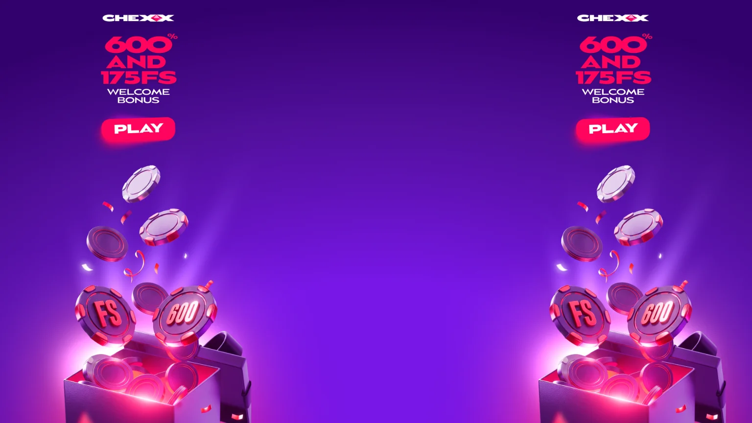 Началната страница на CHEXX Casino Bulgaria с казино игри, спортни залози и електронни спортове